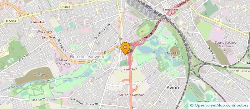 localisation de l'entreprise 952 040 020   ELEU-DIT-LEAUWETTE