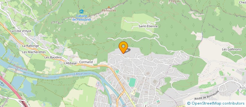 localisation de l'entreprise 952 069 151   BONNEVILLE