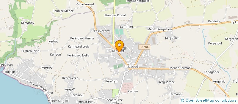 localisation de l'entreprise 952 069 979   PLOZEVET