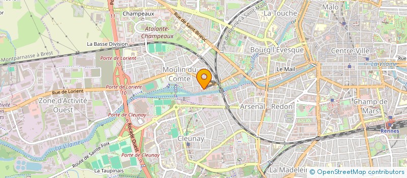 localisation de l'entreprise 952 087 955   RENNES