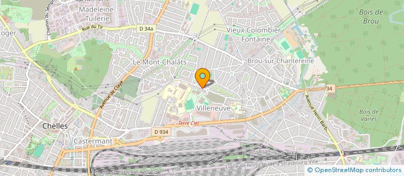 localisation de l'entreprise 952 095 883   CHELLES