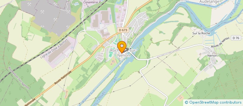 localisation de l'entreprise 952 099 786   ROCHEFORT-SUR-NENON