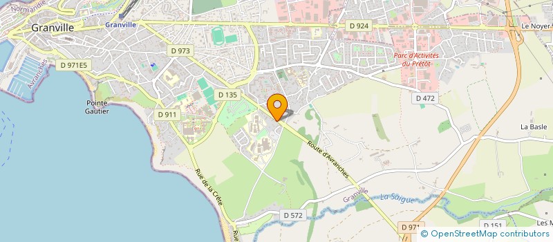 localisation de l'entreprise 952 109 833   BREVILLE-SUR-MER