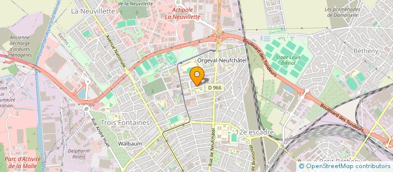 localisation de l'entreprise 952 130 417   REIMS