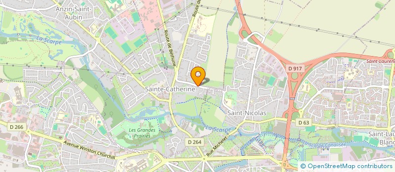 localisation de l'entreprise 952 130 870   SAINTE-CATHERINE