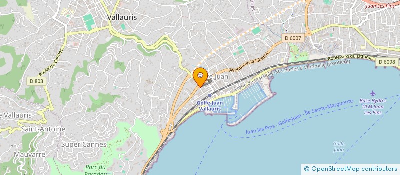 localisation de l'entreprise 952 132 553 à CANNES