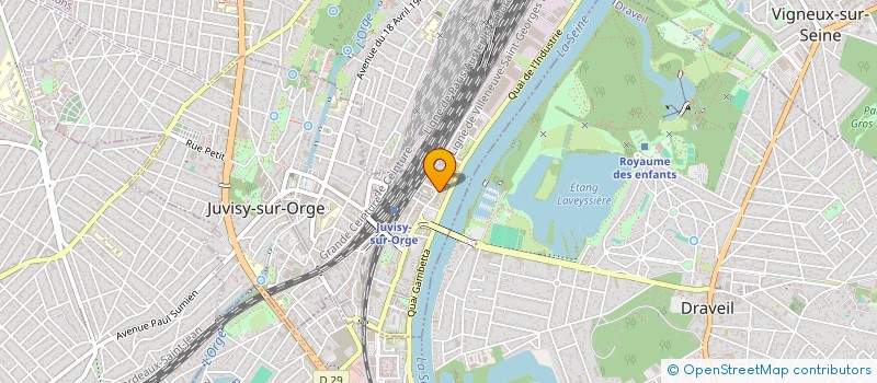 localisation de l'entreprise 952 171 411   JUVISY-SUR-ORGE