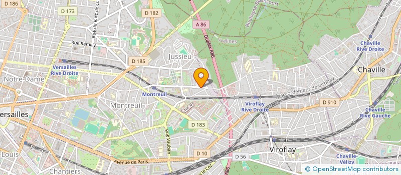 localisation de l'entreprise 952 220 028  à VERSAILLES