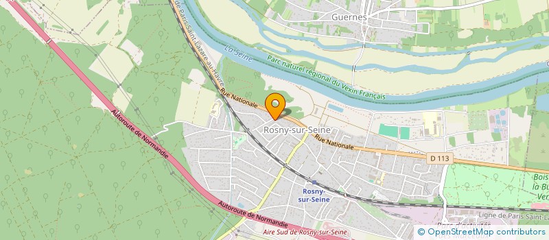 localisation de l'entreprise 952 235 711   ROSNY-SUR-SEINE