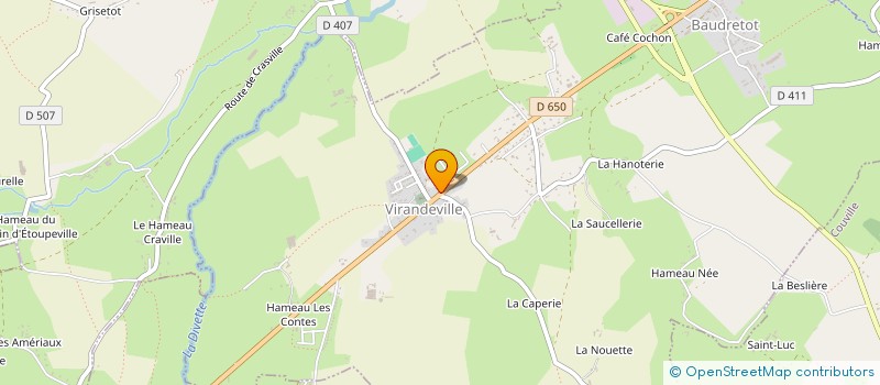 localisation de l'entreprise 952 257 368 à VIRANDEVILLE