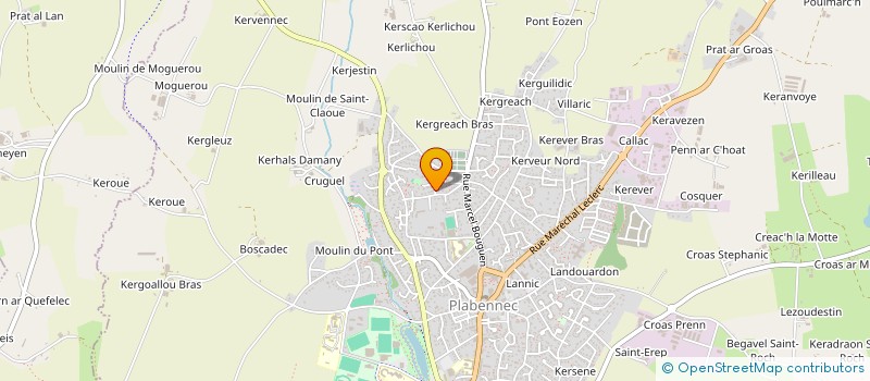 localisation de l'entreprise 952 260 883   PLABENNEC