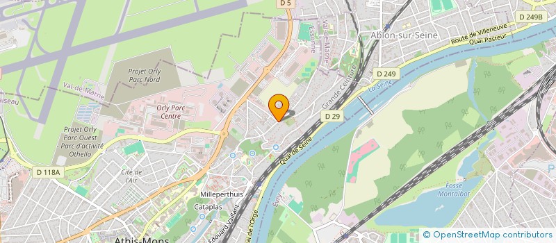 localisation de l'entreprise 952 289 692 à ATHIS-MONS