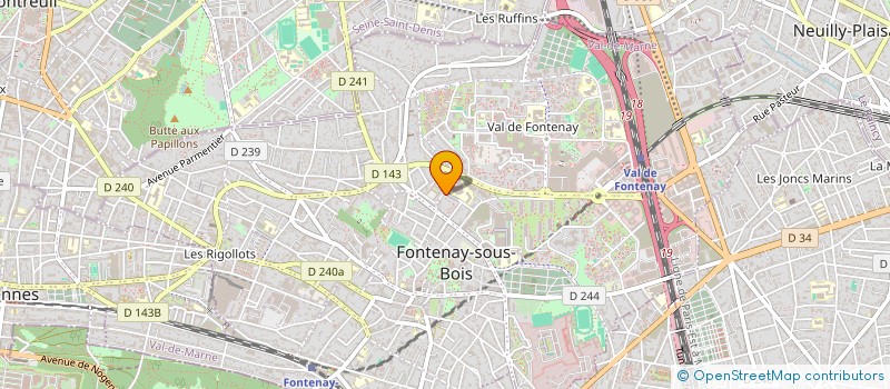 localisation de l'entreprise 952 296 572   LE PERREUX-SUR-MARNE