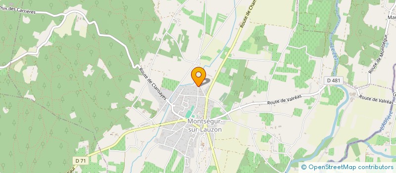 localisation de l'entreprise 952 298 990   MONTSEGUR-SUR-LAUZON