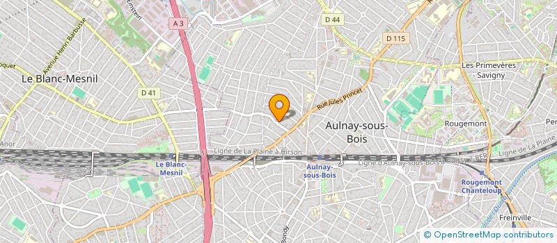 localisation de l'entreprise 952 304 343 à VILLEPINTE
