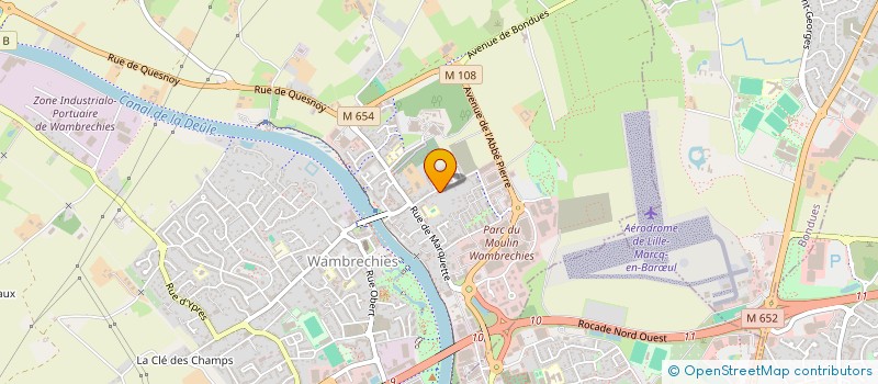 localisation de l'entreprise 952 305 670  à MARCQ-EN-BARŒUL