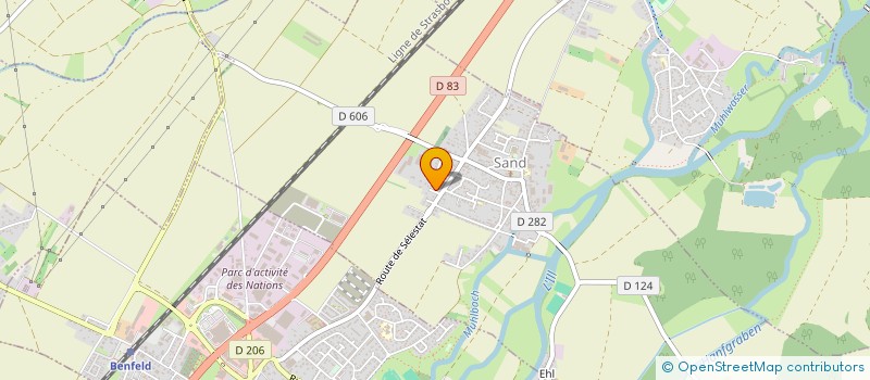 localisation de l'entreprise 952 308 583   SAND