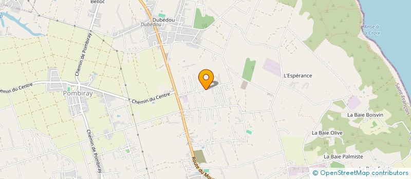 localisation de l'entreprise 952 308 930   SAINT-FRANCOIS