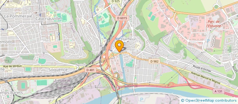 localisation de l'entreprise 952 310 415   LE HAVRE