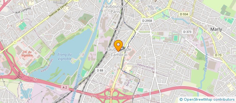 localisation de l'entreprise 952 312 817   ROUBAIX