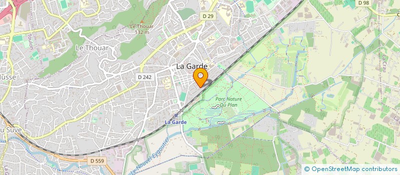 localisation de l'entreprise 952 313 435   LA GARDE