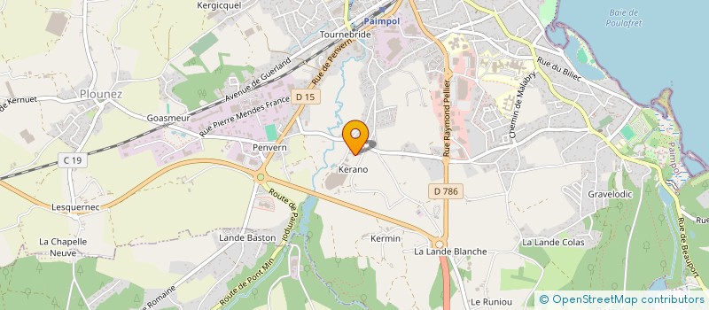 localisation de l'entreprise 952 314 169   PLOUBAZLANEC