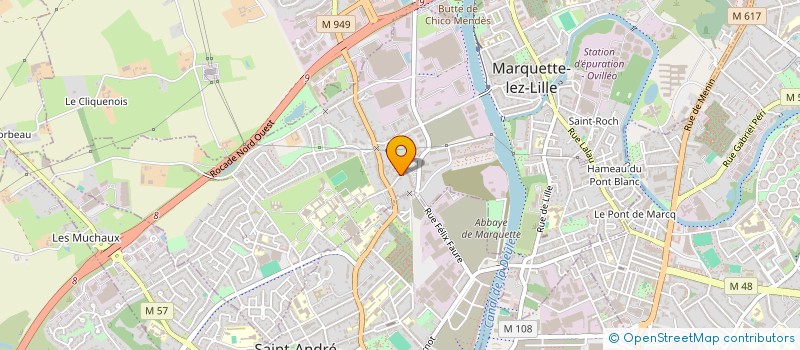 localisation de l'entreprise 952 324 697   ROUBAIX