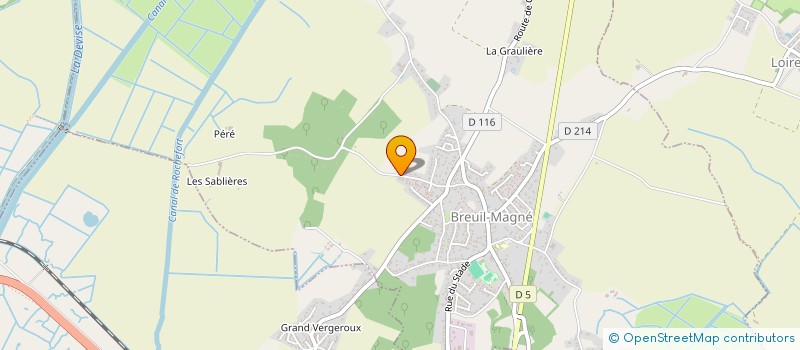 localisation de l'entreprise 952 334 035   BREUIL-MAGNE