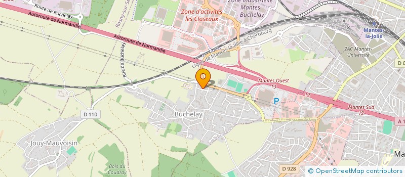 localisation de l'entreprise 952 342 566   BUCHELAY