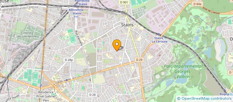localisation de l'entreprise 952 344 133   STAINS