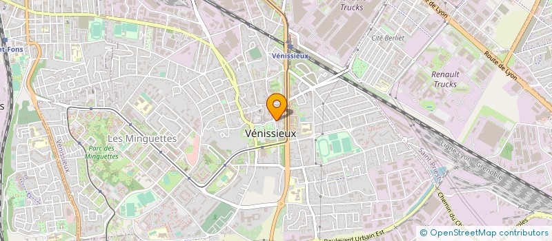 localisation de l'entreprise 952 346 765   VENISSIEUX