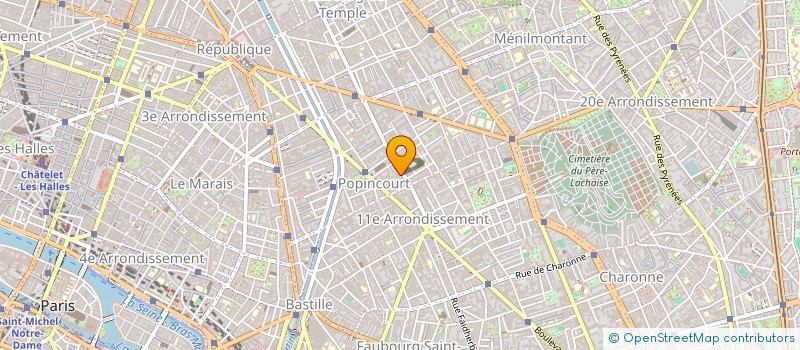 localisation de l'entreprise 952 349 926   PARIS