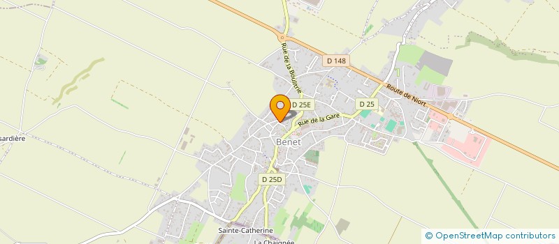 localisation de l'entreprise 952 359 024   BENET