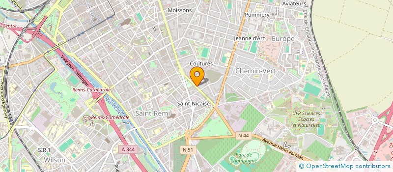 localisation de l'entreprise 952 365 526   REIMS