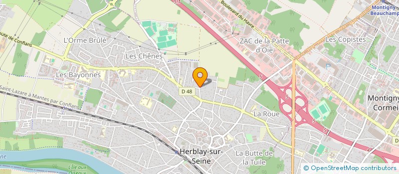 localisation de l'entreprise 952 368 207   HERBLAY-SUR-SEINE