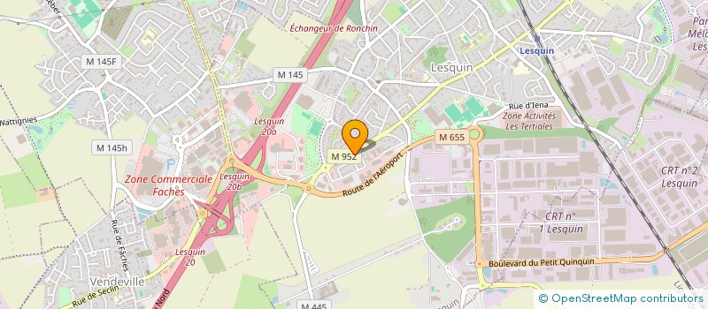 localisation de l'entreprise 952 376 275  à LESQUIN