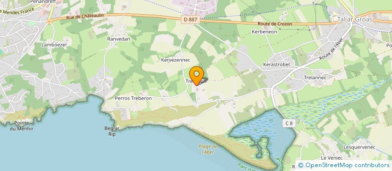 localisation de l'entreprise 952 376 408   CROZON