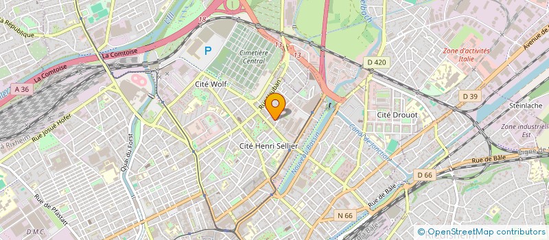 localisation de l'entreprise 952 408 433   RIXHEIM