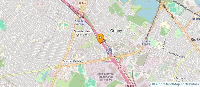 localisation de l'entreprise 952 410 702 à GRIGNY