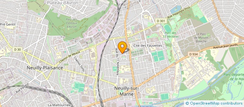 localisation de l'entreprise 952 432 938 à NEUILLY-SUR-MARNE