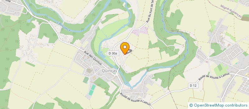 localisation de l'entreprise 952 446 789   QUINCAY