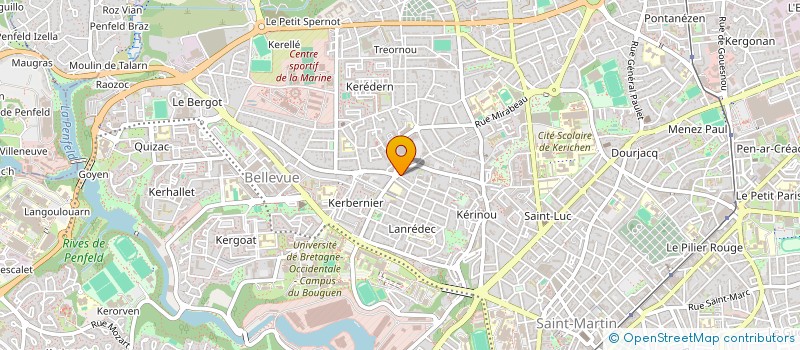 localisation de l'entreprise 952 466 670  à BREST