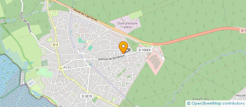 localisation de l'entreprise 952 479 707   ARES