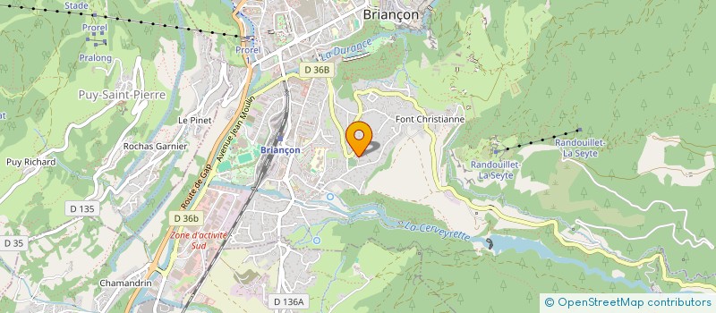 localisation de l'entreprise 952 508 158 à BRIANCON