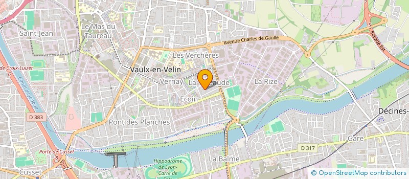 localisation de l'entreprise 952 512 713   VAULX-EN-VELIN