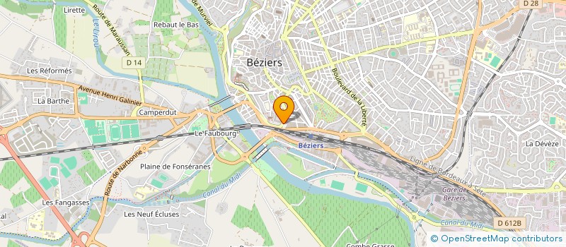 localisation de l'entreprise 952 518 306   BEZIERS