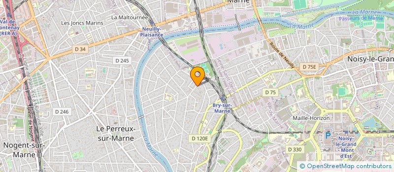 localisation de l'entreprise 952 520 294   BRY-SUR-MARNE