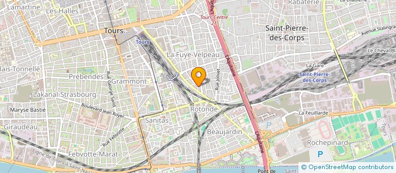 localisation de l'entreprise 952 531 093   TOURS