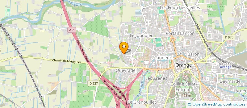 localisation de l'entreprise 952 541 225 à MORIERES-LES-AVIGNON