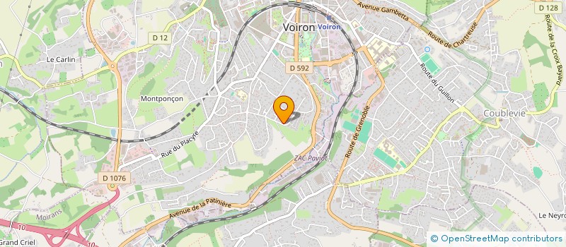 localisation de l'entreprise 952 541 712  à VOIRON